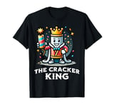 Cracker King Funny Christmas New Year's Eve Party Cracker T-Shirt