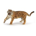 Papo - Figurines A Collectionner - Figurines Animaux Sauvages - Tigre Qui Rugit - Félins - Animaux De La Savane - Convient Aux Enfants - Filles Et Garçons - A Partir De 3 Ans