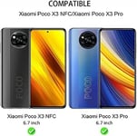 UNO' 2 Pack, suojalasi Xiaomi Poco X3 NFC/Poco X3 Pro -puhelimelle