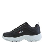 FILA Mixte Enfant Strada Low Teens Sneaker, Noir, 36 EU