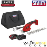 Sealey Hedge Trimmer Garden Tool Kit Cordless 3-in-1 20V 2Ah SV20 Series