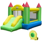 Kids Bouncy Castle Childrens Slide Inflatable Bouncer Side Nets Jumper Blower