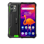 Blackview BV8900 - Smartphone - Caméra Thermique FLIR Antichoc - Écran 6.5'',Mémoire de 256Go, 8Go de RAM,Mediatek Helio P90, octa-Core, Enorme Batterie de 10000mAh,Photo 50 Mpx, Android 13 - Vert