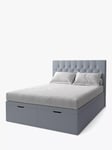 Koti Home Eden Upholstered Ottoman Storage Bed, Double