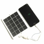 Power Bank USB Solar Panel Phone Solar Charger Charging Generator For 3W 5V