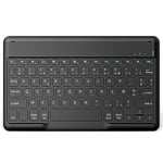 EasyAcc Clavier Tablette sans Fil Bluetooth 10 Pouces [AZERTY Français] Léger Fin Keyboard pour iOS iPad, iPad Pro, iPad Air, Android Samsung Galaxy, Huawei, Noir