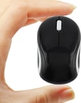 Mini souris sans fil mignonne pour ordinateur portable, petite taille, portable, compacte, voyage, souris optique USB, 3 boutons, 1600 dpi, souris sans fil pour PC, ordinateur portable, MacBook