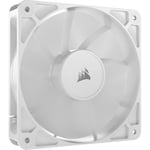 Corsair RS120 Vifte (hvit) 120mm  420 – 2100 RPM ±10%  10 - 36 dBA