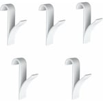 Crochet radiateur Crochet radiateur sèche serviette plastique blanc 10pcs