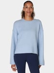 Sweaty Betty Pinnacle Wool Blend Jumper, Breeze Blue