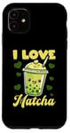 iPhone 11 Matcha Green Tea Latte I Love Matcha Case