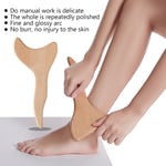 Beech Scraping Board Exquisite Wooden Guasha Massage Tool For Neck Body Meri HEN