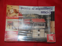 JOUEF HO MAQUETTE POSTE D'AIGUILLAGE ANCIEN 1034 TRAIN ELECTRIQUE NEUF BOITE