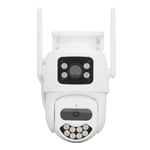 WiFi Security Camera Dual Lens Night Remote Control Surveillance Camera