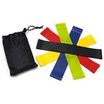 TX 5-pack yogabälte, elastiskt fitness , motståndsband,