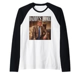 Daddy's Home Gifts For Men Women Kids Raglan Baseball Tee