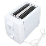 (110V US Plug)2 Slice Toaster Removable Crumb Tray Extra Wide Slots 6 Bread S UK