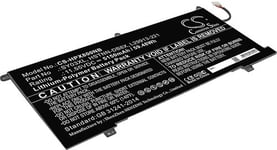 Kompatibelt med HP Chromebook X360 14-DA0021NR, 11.55V, 5150 mAh