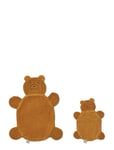 Janai Cuddle Cloth 2-Pack Brown Liewood