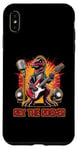 iPhone XS Max Rex the Rocker Dinosaur Band Case