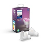 Philips Hue GU10 2 pakning - White og farget