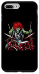 Coque pour iPhone 7 Plus/8 Plus Kit de batterie Rock and Roll Band Rock On Drum du batteur Skeleton Guy