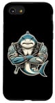 iPhone SE (2020) / 7 / 8 Shark Fin Costume Adult Mens Womens shark boy adult Tattoos Case