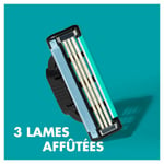 Pack 16 Lames GILLETTE MACH3 Recharge Rasoir Rasage Gilette Mach 3 Match3 Match