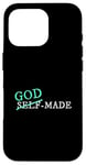 Coque pour iPhone 16 Pro Bleu sarcelle Aqua Di-Made Teal Aqua Graphic