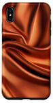 Coque pour iPhone XS Max Motif couleur unie orange rouille