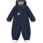 MINI A TURE MATWISTI fleece lined snowsuit – outer space - 80