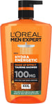 L'oreal Paris Men Expert Hydra Energetic Body Shower Gel Large XXXL 1x 1L