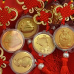 2021 Year Of The Chinese Zodiac Coin Commemorative Souvenir Gift A