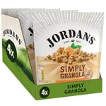 Jordans Granola Simply Oat | Breakfast Cereal | High Fibre | 4 PACKS of 750g