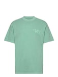 Loose Logo Tee Blue Lee Jeans