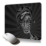 tapis de souris souple joker motif pour gamer drole clown humour accessoire informatique PC portable gaming