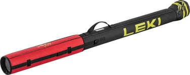 Leki Cross Country Tube Bag 2-pairs Bright Red-Black-Neonyellow, OneSize