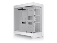 Thermaltake Cte E600 Mx Snow - Mid Tower - Utökad Atx - Genomskinlig Sidopanel (Härdat Glas) - Ingen Strömförsörjning (Ps/2) - Snö, Vit - Usb/Ljud