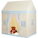 VEVOR Tente de Jeu pour Enfants, cabane pour Enfants de 1 à 5 Ans, Tente pour Enfants avec Tapis et Lampes, avec fenêtres pour intérieur et extérieur, Tente de château pour garçons et Filles, Beige