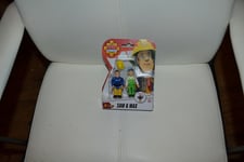 FIGURINE NEUVE SAM LE POMPIER SAM ET MAX ARTICULEES**