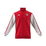 adidas Men's Arsenal FC 3 Stripes Track Top Training Jacket Scarlet