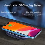 QI Wireless Charger Fast Charging Pad Dock For iPhone 11 12 13 Pro X XR XS Max