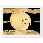 Advert Theatre Play Stage Salome Oscar Wilde Nazimova Artwork Framed Wall Art Print A4