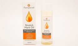 Pampered Stretch Mark Oil 125ml Scars Stretch Marks Skin Tone Dehydrating Skin