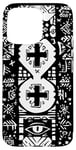 Coque pour iPhone 15 Pro Max White Classic Ethnic Faith Over Fear Verse de la Bible AR 9:16