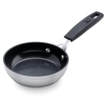 Small Frying Pan Non-Stick Aluminium MasterPro Smart Little Pot Silver 12cm