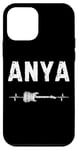 Coque pour iPhone 12 mini Anya Guitare Battement De Coeur Musique Guitariste