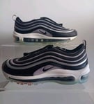 NIKE AIR MAX 97 RFT (GS) SIZE UK 5 EUR 38 (BQ8437 001) BLACK / ATMOSPHERE GREY