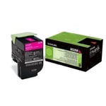 Lexmark 802M - Magenta - originale - cartouche de toner LCCP, LRP - pour Lexmark CX310dn, CX310n, CX410de, CX410dte, CX410e, CX510de, CX510dhe, CX510dthe