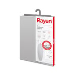 Rayen | Universal Ironing Board Cover | EasyClip Fit Ironing Cover | 2 layers: 100% Cotton Foam and Fabric | Aluminum Quality | Basic Range | Size: 115 x 38 cm | Grey